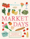 Market Days : Colouring and stickers by Zoe de Las Cases-9781846017322