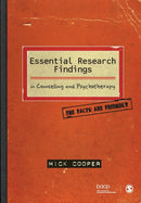 Essential Research Findings in Counselling and Psychotherapy : The Facts are Friendly-9781847870438