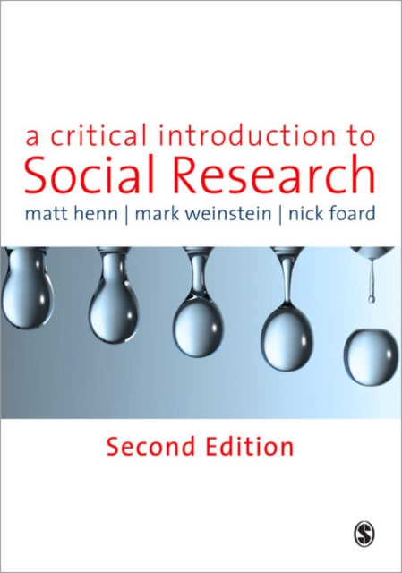 A Critical Introduction to Social Research-9781848601796