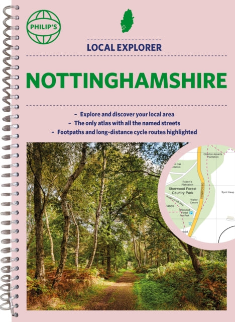 Philip''s Local Explorer Street Atlas Nottinghamshire