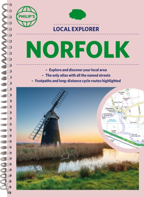 Philip''s Local Explorer Street Atlas Norfolk