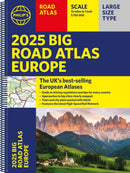 2025 Philip''s Big Road Atlas of Europe
