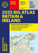 2025 Philip''s Big Road Atlas of Britain & Ireland