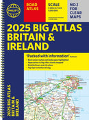 2025 Philip''s Big Road Atlas of Britain & Ireland