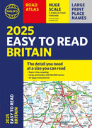 2025 Philip''s Easy to Read Road Atlas of Britain