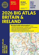 2026 Philip''s Big Road Atlas of Britain & Ireland