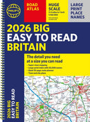 2026 Philip''s Big Easy to Read Britain Road Atlas