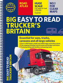 Philip''s Big Easy to Read Trucker''s Road Atlas Britain