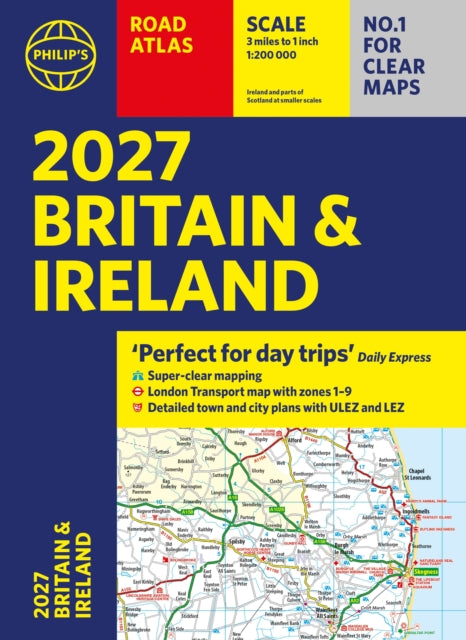 Philip’s 2027 Road Atlas Britain & Ireland