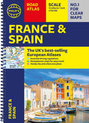 Philip''s France and Spain Road Atlas