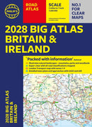 2028 Philip's Big Road Atlas of Britain and Ireland