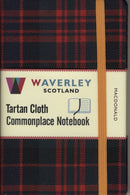 Waverley (M): MacDonald Tartan Cloth Commonplace Notebook-9781849344265