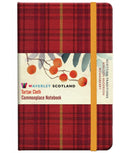 Waverley S.T. (M): Rowanberry Pocket Genuine Tartan Cloth Commonplace Notebook-9781849344609