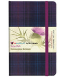 Thistle Tartan: Pocket: 14 x 9cm: Scottish Traditions: Waverley Genuine Tartan Cloth Commonplace Notebook-9781849344623
