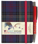 Waverley S.T. (S): Hunting Mini with Pen Pocket Genuine Tartan Cloth Commonplace Notebook-9781849344661