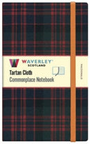 Waverley Commonplace Notebooks: MacDonald Tartan Cloth Large Notebook (21 x 13cm)-9781849345552