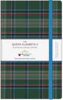 The Queen Elizabeth II Platinum Jubilee Tartan Cloth Large Notebook : Waverley Commonplace Notebooks-9781849345576