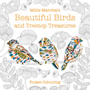 Millie Marotta's Beautiful Birds and Treetop Treasures Pocket Colouring-9781849945929
