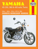 Yamaha XS250, 360 & 400 sohc Twins (75 - 84) Haynes Repair Manual-9781850102489