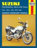 Suzuki GS/GSX250, 400 & 450 Twins (79 - 85) Haynes Repair Manual-9781850102533