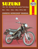 Suzuki 100, 125, 185 & 250 Air-Cooled Trail Bikes (79 - 89)-9781850102601