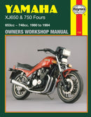 Yamaha XJ650 & 750 Fours (80 - 84) Haynes Repair Manual-9781850103530