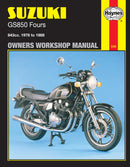 Suzuki GS850 Fours (78 - 88) Haynes Repair Manual-9781850105718