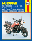 Suzuki GS/GSX1000, 1100 & 1150 4-valve Fours (79 - 88) Haynes Repair Manual-9781850105749