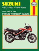 Suzuki GS/GSX550 4-valve Fours (83 - 88) Haynes Repair Manual-9781850105930