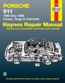 Porsche 911 (1965-1989) for Coupe, Targa & Cabriolet Haynes Repair Manual (USA)-9781850106982