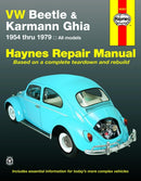 Volkswagen VW Beetle & Karmann Ghia (1954-1979) Haynes Repair Manual (USA)-9781850107293