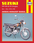 Suzuki GP100 & 125 Singles (78 - 93) Haynes Repair Manual-9781850109297