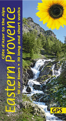 Eastern Provence Sunflower Walking Guide : Cote D'Azur to the Alps: 70 long and short walks with detailed maps and GPS; 10 car tours with pull-out map-9781856915380