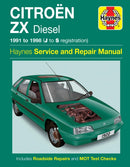 Citroen ZX Diesel (91 - 98) Haynes Repair Manual-9781859607015