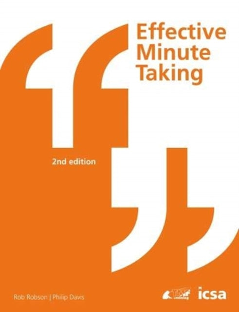 Effective Minute Taking, 2nd edition