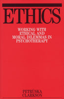 Ethics : Working with Ethical and Moral Dilemmas in Psychotherapy-9781861561121