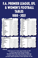 FA Premier League, EFL & Women's Football Tables 1888-2025-9781862235403