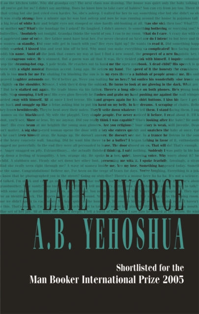 A Late Divorce-9781870015950