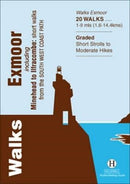 Walks Exmoor : Including Minehead to Ilfracombe: Short Walks from the South West Coast Path-9781872405599