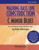 Walking Bass Line Construction: C Minor Blues-9781883217822