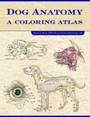 Dog Anatomy : A Coloring Atlas-9781893441170