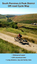 South Pennines & Peak District - Off-Road Cycle Map