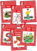 Jolly Phonics Readers, Inky & Friends, Level 1 : in Precursive Letters (British English edition)-9781903619476