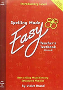 Spelling Made Easy Revised A4 Text Book Introductory Level : Teacher TextBook Introductory-9781904421207