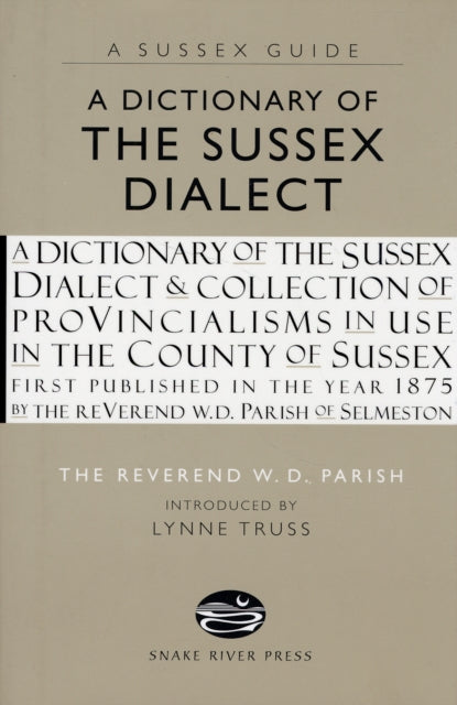A Dictionary of the Sussex Dialect-9781906022150