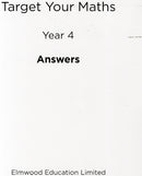 Target Your Maths Year 4 Answer Book-9781906622329