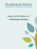 Higher GCSE Maths 4-9 Homework Answers-9781906622527