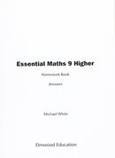 Essential Maths 9 Higher Homework Book Answers