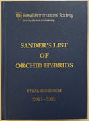 Sander's List of Orchid Hybrids 3 Year Addendum 2011-2013-9781907057458