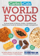 Carbs & Cals World Foods : A visual guide to African, Arabic, Caribbean and South Asian foods for diabetes & weight management-9781908261250